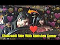 Khanzaadi Ride With Abhishek Kumar ❤️ #abhishekkumar #khanzaadi