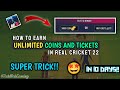 SUPER TRICK To Get UNLIMITED COINS & TICKETS In Rc22 ( In 10 Days Only )