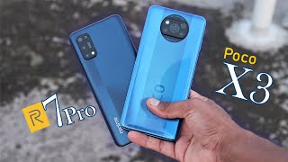 Realme 7 pro vs Poco X3 - Clear \u0026 Practical Comparison ......!!