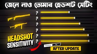 নতুন প্রো হেডশট সেনসিটিভি সেটিং 2024 | Free Fire Best Headshot Sensitivity Setting 2024 😱