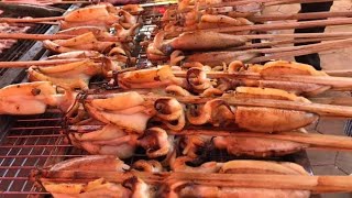 Sea foods in the crap Market , Kep City Cambodia