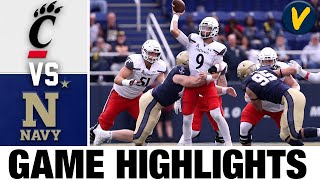 #2 Cincinnati vs Navy | College Football Highlights