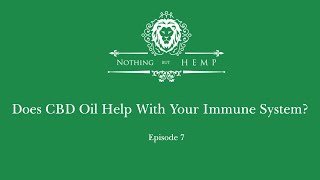 Does CBD help with your immune system?