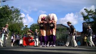 豊川市御津町の御馬祭 笹踊り２