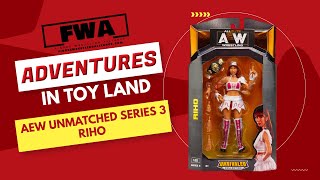 Riho AEW Unrivaled Series 3 Unboxing \u0026 Review