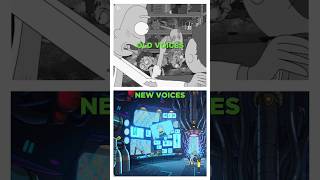 Rick And Morty Season 7 Voice Comparison #shorts
