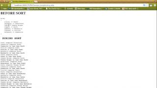 PHP Arrays - Sorting