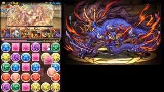 【パズドラ】第22回チャレンジダンジョンLv.10　シヴァ=ドラゴン