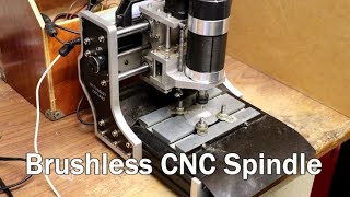 Brushless Spindle for CNC Milling.