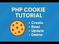 How to Create, Read, Update, and Delete Cookies in PHP | Complete CRUD Tutorial