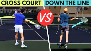 Cross-Court vs Down the Line: Which is Better?