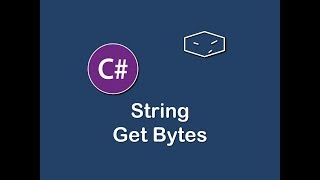 string get bytes in c#