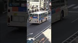 相鉄バス🚌2023年式1355（2PG-MP38FK 横浜） 横浜駅西口にて