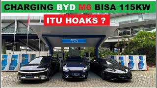 Speed Charging BYD M6 bisa sampe 115KW itu HOAKS ?