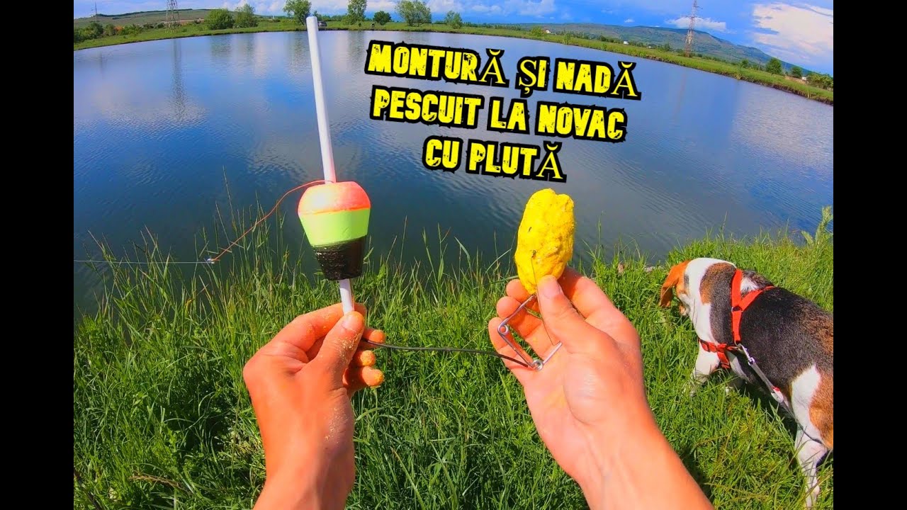 Pescuit La NOVAC FITOFAG La PLUTA Si MONTURA Novac La Plută Si NADĂ ...