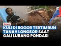 KULI BANGUNAN di Bogor Tertimbun Tanah Longsor saat Gali Lubang Pondasi, Begini Kondisinya