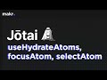 State Management with Jotai: Hydrate Atom with Server-side Initial State