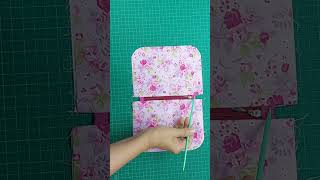 It’s so cute and easy to make/DIY simple zipper pouch/Beginner sewing tutorial#Shorts #tutorial