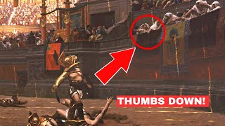 The Famous “THUMBS DOWN” Gesture Didn’t Mean DEATH For Roman GLADIATORS!