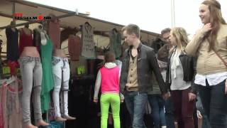 Sfeerimpressie vrijmarkt De Heugte Kampen 2014