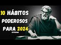 10 hábitos ESTÓICOS para PRATICAR em 2024 | ESTOICISMO