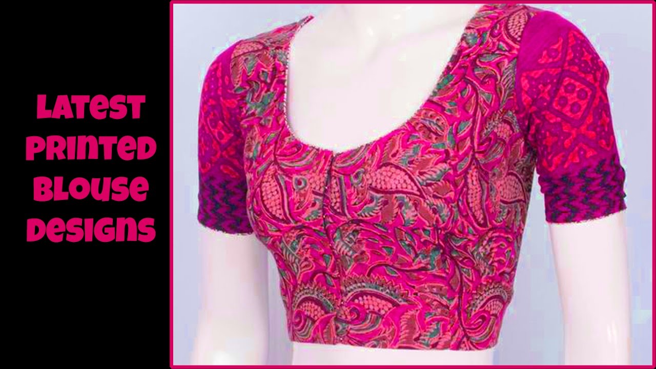 Printed Blouse Pattern