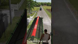 OVERTAKING TRACTORS IS RISKY - ALMOST GONE WRONG | Farming Simulator 25 #shorts #farmingsimulator