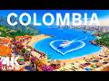Colombia 4K 🇨🇴 | Caribbean Paradise, Cartagena Colors & Turquoise Waters | Deep House 2026