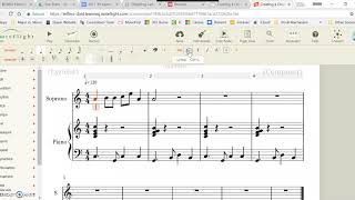 Adding Lyrics to the Creating a Choral Score Project