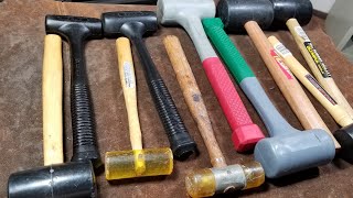 Acetate/Rubber/Dead Blow Hammer Review & Comparison