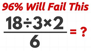 A BASIC Math Problem MANY Will Get WRONG!