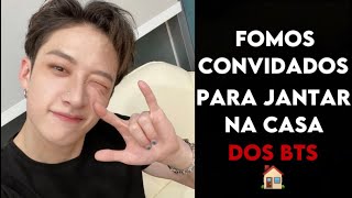 LIGAÇÃO SKZ E BTS!💛💜(FOMOS CONVIDADOS PARA JANTAR NA CASA DOS BTS🏠)