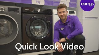 Samsung Series 5+ ecobubble WW11BB504DAB/S1 11 kg 1400 Spin Washing Machine - Black - Quick Look