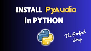 How to install PyAudio in Python on Mac in 2025 | install PyAudio in Python 3.13
