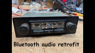 Blaupunkt Amsterdam 12 Vintage radio Bluetooth Retrofit.