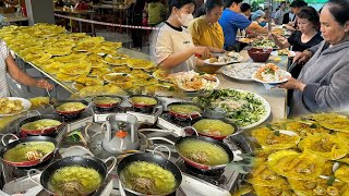 Chen chút lấy hàng ngàn Bánh Xèo Chay và đại tiệc Buffet Chay miễn phí ngày Rằm lớn tháng Giêng.