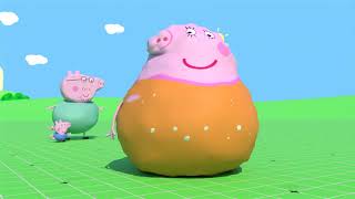 Peppa Pig VS 1000KG experiment 😄 NOT FOR KIDS!!!