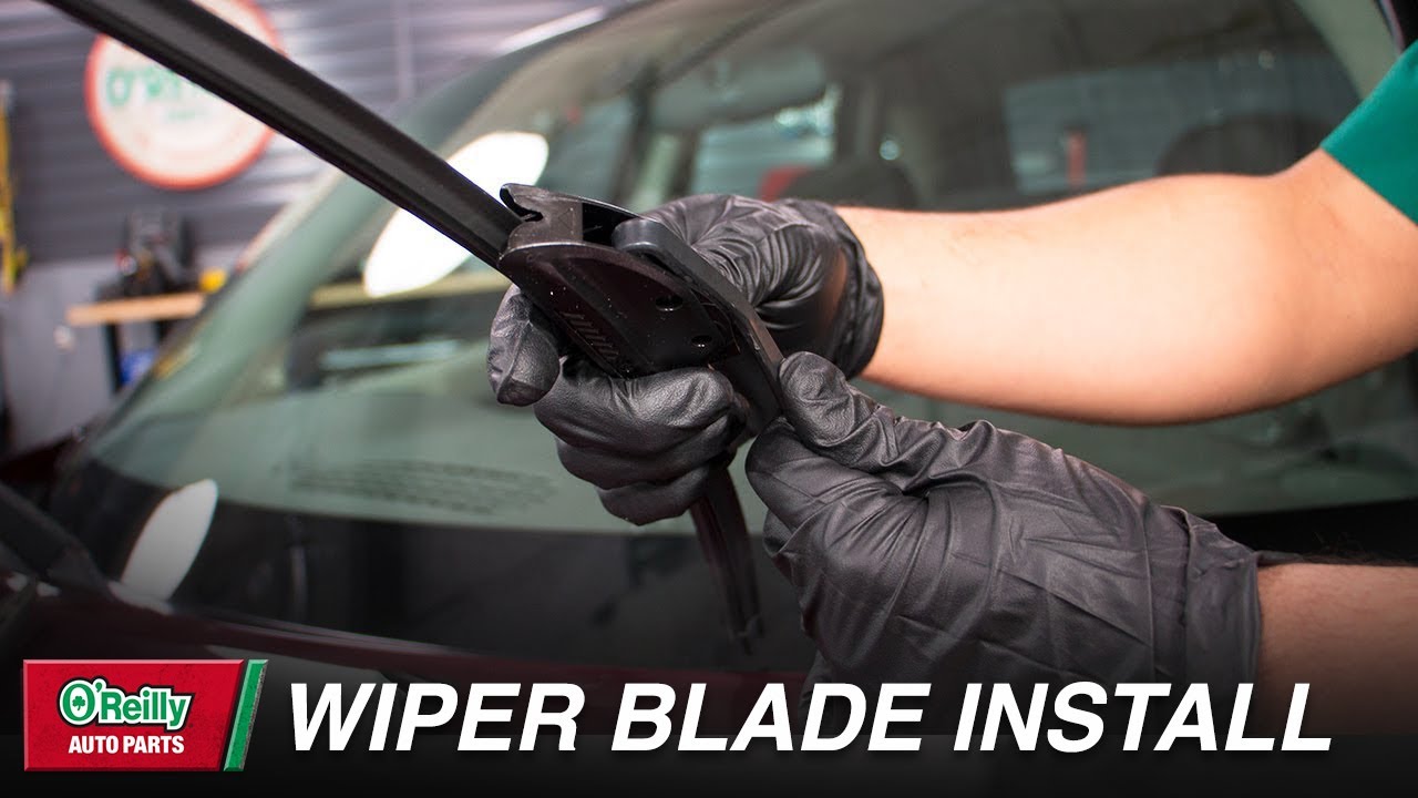 How To: Install Wiper Blades - YouTube