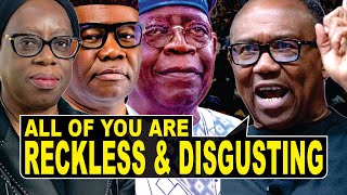 Peter Obi Rebukes Tinubu, Akpabio, CJN Kekere-Eku In A Strong Worded Statement On State of Nation