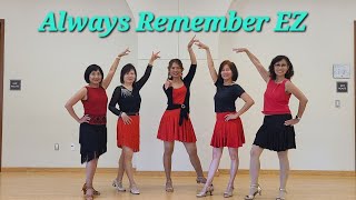 Always Remember EZ - Absolute Beginner Line Dance | Choreographer: Jun Chung (USA) - September 2024