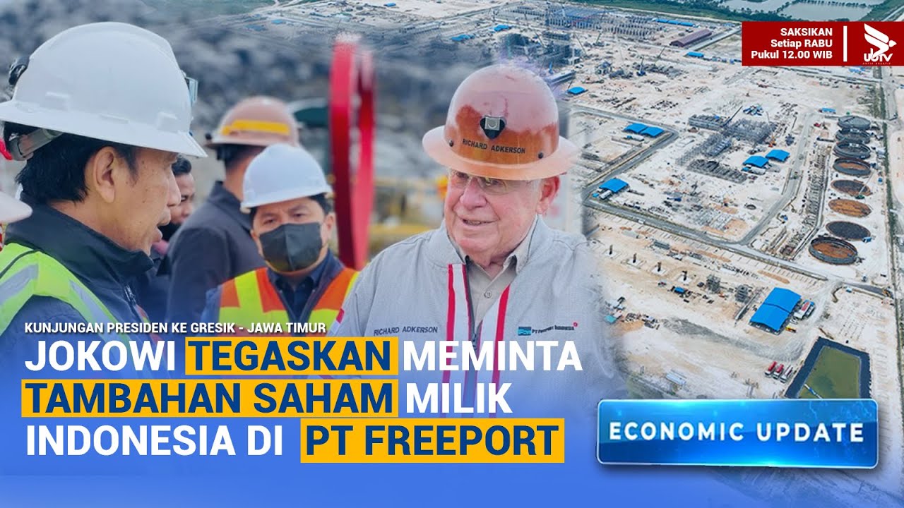 JOKOWI TEGASKAN MEMINTA TAMBAHAN SAHAM MILIK INDONESIA KEPADA PT ...