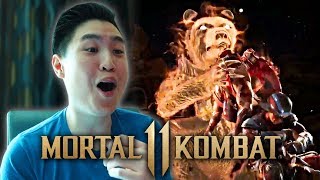 Mortal Kombat 11 - NEW Nightwolf FATAL Revealed!! [REACTION]