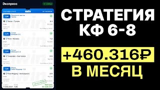 🔥 ЛУЧШАЯ СТРАТЕГИЯ на ЭКСПРЕССЫ — Умножь ПРИБЫЛЬ на Ставках!