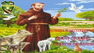 ALVERNIA TULIP GROUP CELEBRATES FEAST OF SAINT FRANCIS OF ASSISI