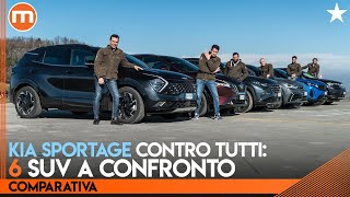 Comparativa SUV | Nuova Sportage sfida Qashqai, Tucson, Tiguan, 3008 e Compass