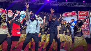 Jani Master & Nithiin Dance Perfomance Macherla Niyojakavargam Trailer Launch Event | Nithiin