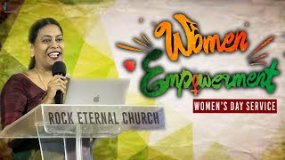 WOMEN'S DAY SERMON | WOMEN EMPOWERMENT | DR.JOAN ELANGO | ROCK ETERNAL CHURCH