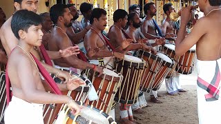 പഞ്ചാരി മേളം-മേളകലര്തനം ശ്രീ കലാമണ്ഡലം ശിവദാസ് ആശാനോടൊപ്പം-മാസ്റ്റർ വിശ്വരാജ് വിനയകുമാർ [Vishwaraj]