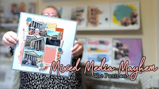 Scrapbook Process #257 The Pantheon ¦ Mixed Media Mayhem ¦ DLS Design Studio