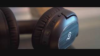 Primecables® - Wireless Hi Fi Bluetooth Active Noise Cancelling Stereo Over the Ear Headphone